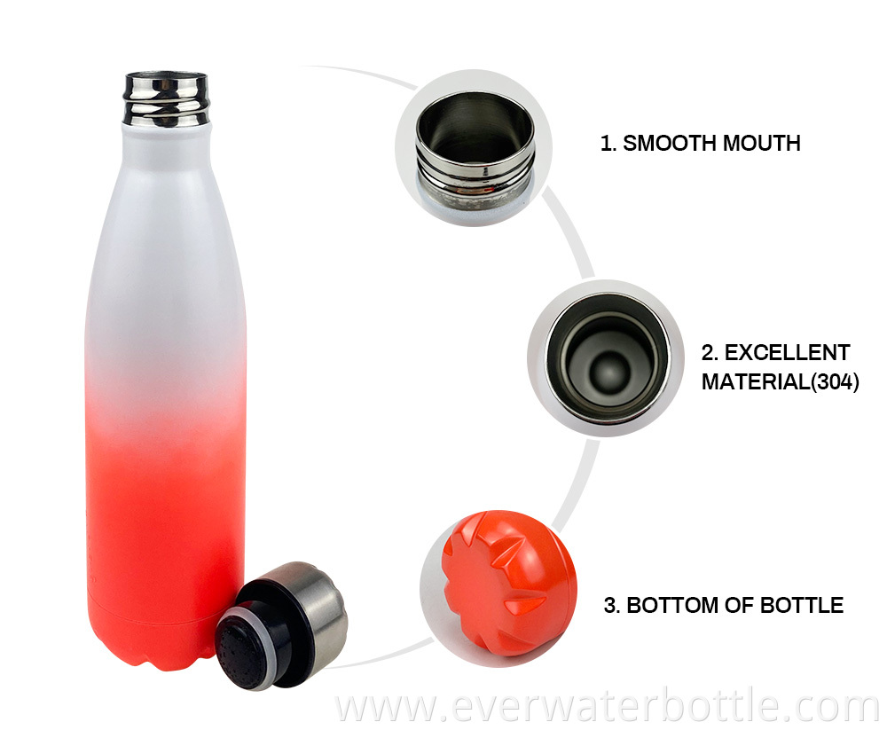 500ml Stainless Steel Vacuum Cola Bottle 